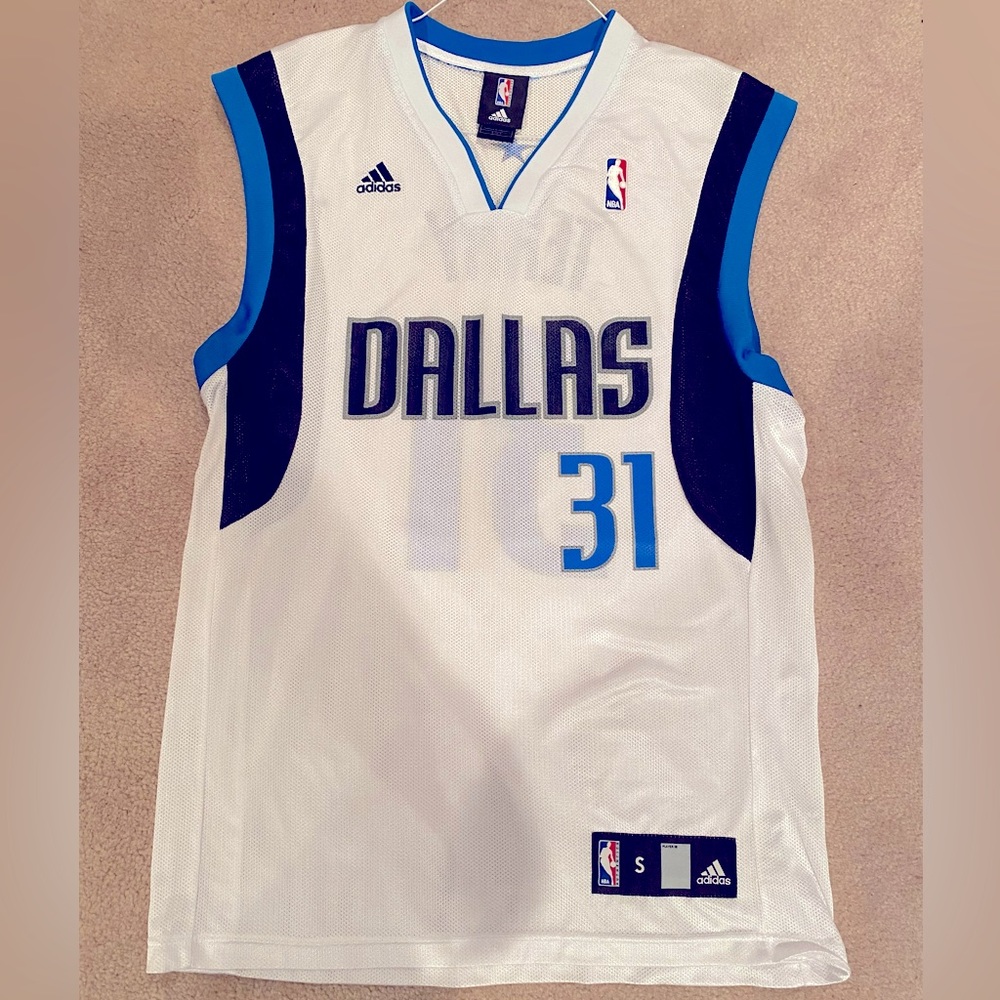 SOLD ON EBAY- NEW Adidas NBA Dallas Mavericks J Terry Basketball Jersey - Size S